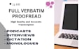transcribe your audio and video files