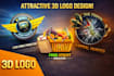 design 2d 3d logo for you
