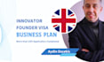 do business plan for UK innovator visa application