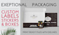 create exceptional packaging, custom boxes, labels and stickers