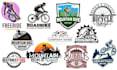 do vintage,adventure,mountain,bicycle and bike logo design