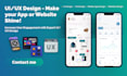 design unique web UI designs, website design figma and prototypes