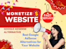 monetize your website with google adsense alternatives