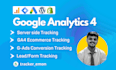 setup google analytics 4 server side ecommerce event and ads conversion tracking