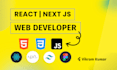 build a responsive react js and next js website or clone any website