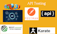 test API using postman, rest apis, rest assured, soap apis