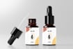 label design for hair oil, cbd, hemp, and cbd oil products