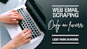 website email data mining, scraping, extract to  excel