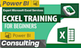 be your excel tutor, mentor, power bi consultant, tutor, training, learn, mentor