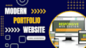 design and develop a complete portfolio website for you using wordpress