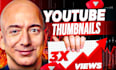 design an amazing youtube thumbnail in 3hrs