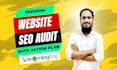 do screaming frog technical SEO audit report with strategy