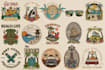draw vintage summer illustrations for tshirt