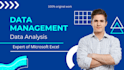 do data entry in excel, data analysis with dashboard