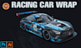 design car wrap vehicle wrap truck wrap boat wrap racing car wrap design