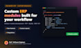 develop custom dolibarr erp modules and features in php