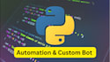 create python bot according to your requirements