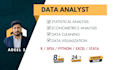 perform statistical data analysis with spss, rstudio, excel, stata or python