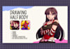 draw waist up character any character you like