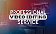 do professional video editing