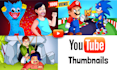 create cartoon thumbnails for your youtube channel
