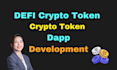 smart contracts, crypto token defi dapp developer