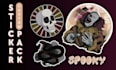 create custom digital stickers and sticker packs