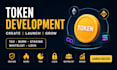 create custom ethereum erc20 bep20  solana ton sui base smart contracts token
