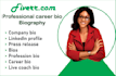 write your professional career bio biography