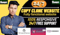 create, copy clone website in wordpress using elementor