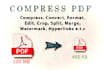 compress your PDF document quickly