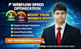 do webflow speed optimization and improve google pagespeed score