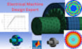 design and simulate electrical machine, motor