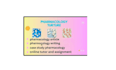 write pharmacology clinical pharmacy and medical articles