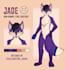 draw quick and custom ref sheets of your furry fursona characters
