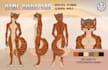 draw quick and custom ref sheets of your furry fursona characters