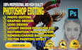 do photoshop, graphic design, logo design professionally