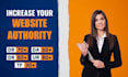 increase ahrefs domain rating and domain authority dr da ur tf pa