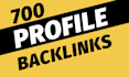 boost your website SEO with powerful 700 profile backlinks