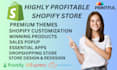 set up shopify store