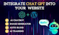 integrate chatgpt openai into wordpress website, integrate chatgpt api