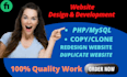 create, copy clone website in HTML CSS bootstrap