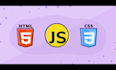 design and develop a static website with html css and js