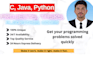 complete your java programming assignments and tasks