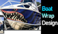 do boat wrap, jet ski, yacht and personal watercraft