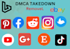 report it fb,tiktok,youtube, instagram, twitter under dmca