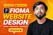 do figma website ui, figma website design, website UI design, figma design ui ux