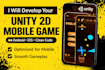 turn your idea into a unity 2d mobile game