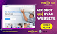air duct website hvac website cleaning website hvac air duct leads
