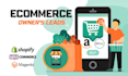 provide shopify store owner leads and ecommerce b2b data
